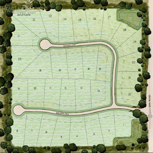 Heartland Crossing Site Map