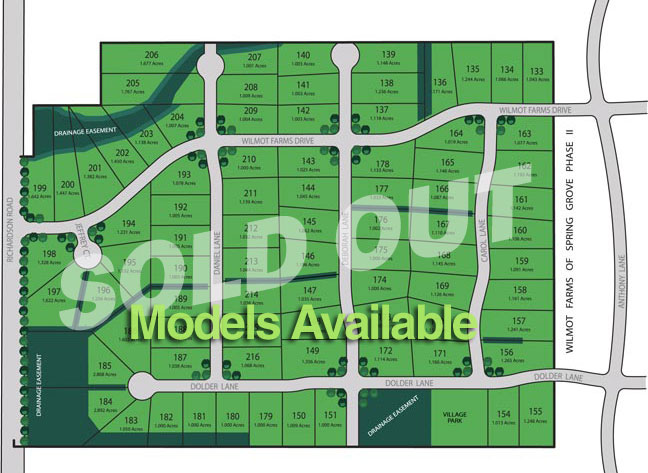 Cedar Crossing Site Map